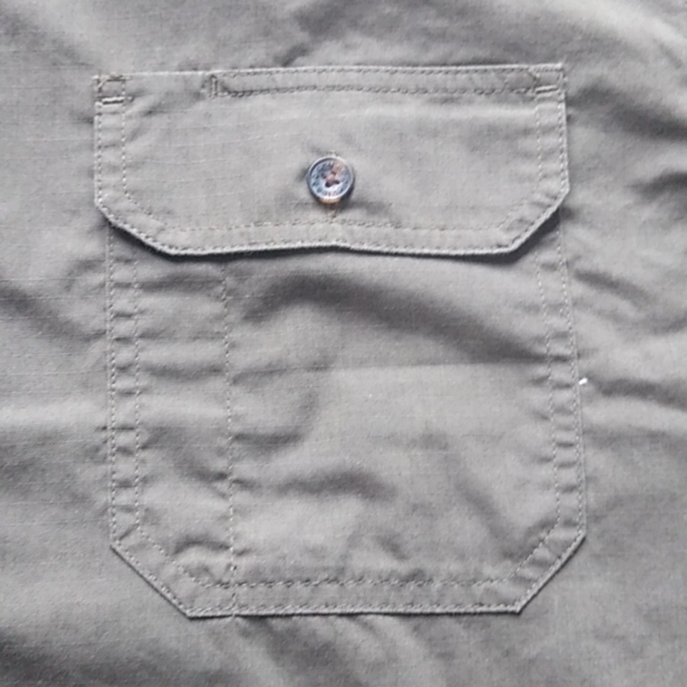 DICKIE RELAXED FIT SHORT SLEEVE SHIRT SIZE L MEN GREEN - Picture 4 of 13